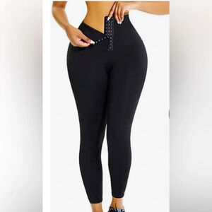 Kyoyo Tummy Control spandex leggings, size Large.